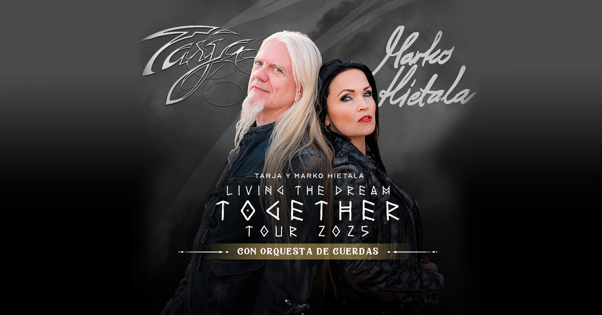 TARJA Y MARKO HIETALA LIVING THE DREAM TOGETHER TOUR 2025