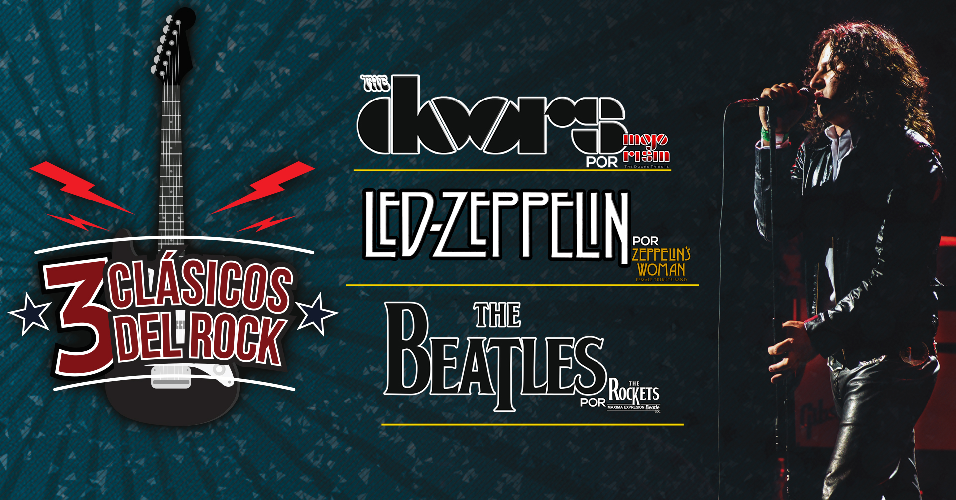 3 CLÁSICOS DEL ROCK 2025