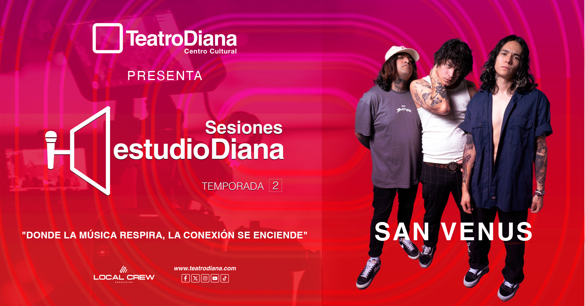 SESIONES ESTUDIO DIANA PRESENTA: SAN VENUS