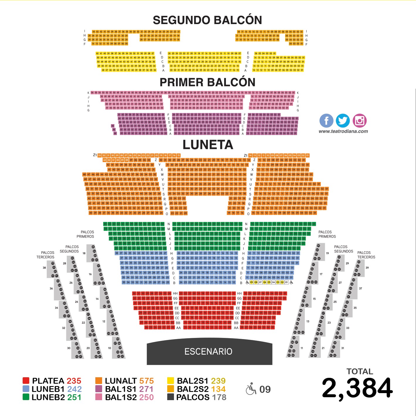 Mapa de localidades 2021