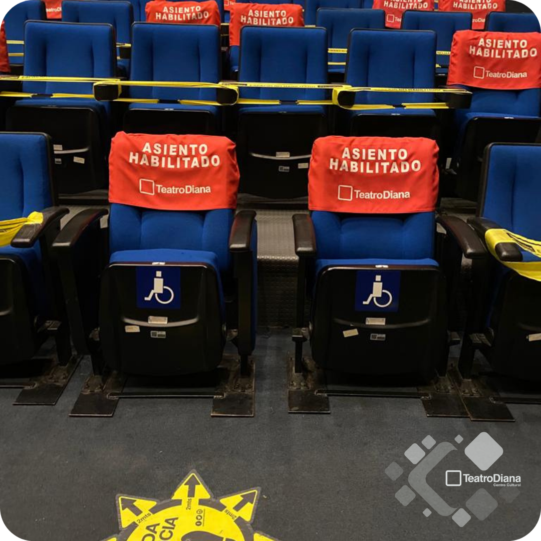 Teatro Diana accesibilidad