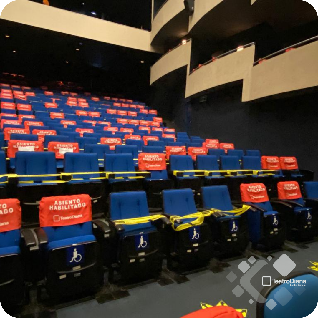 Teatro Diana accesibilidad